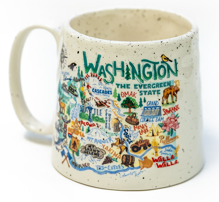 WA icons ceramic mug