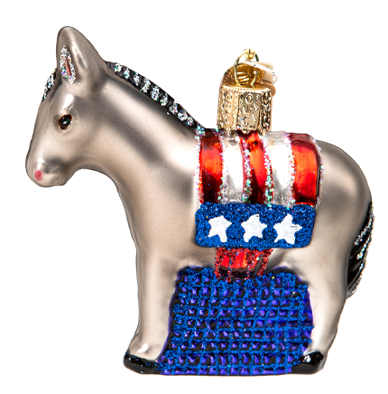 Republican & Democrat Ornaments